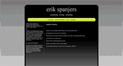 Desktop Screenshot of erikspanjers.nl